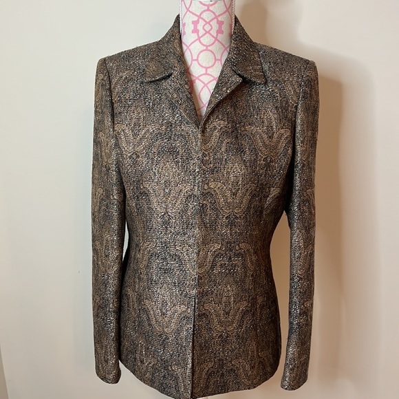 Multicolor women’s blazer size 6- Kasper - Picture 5 of 5